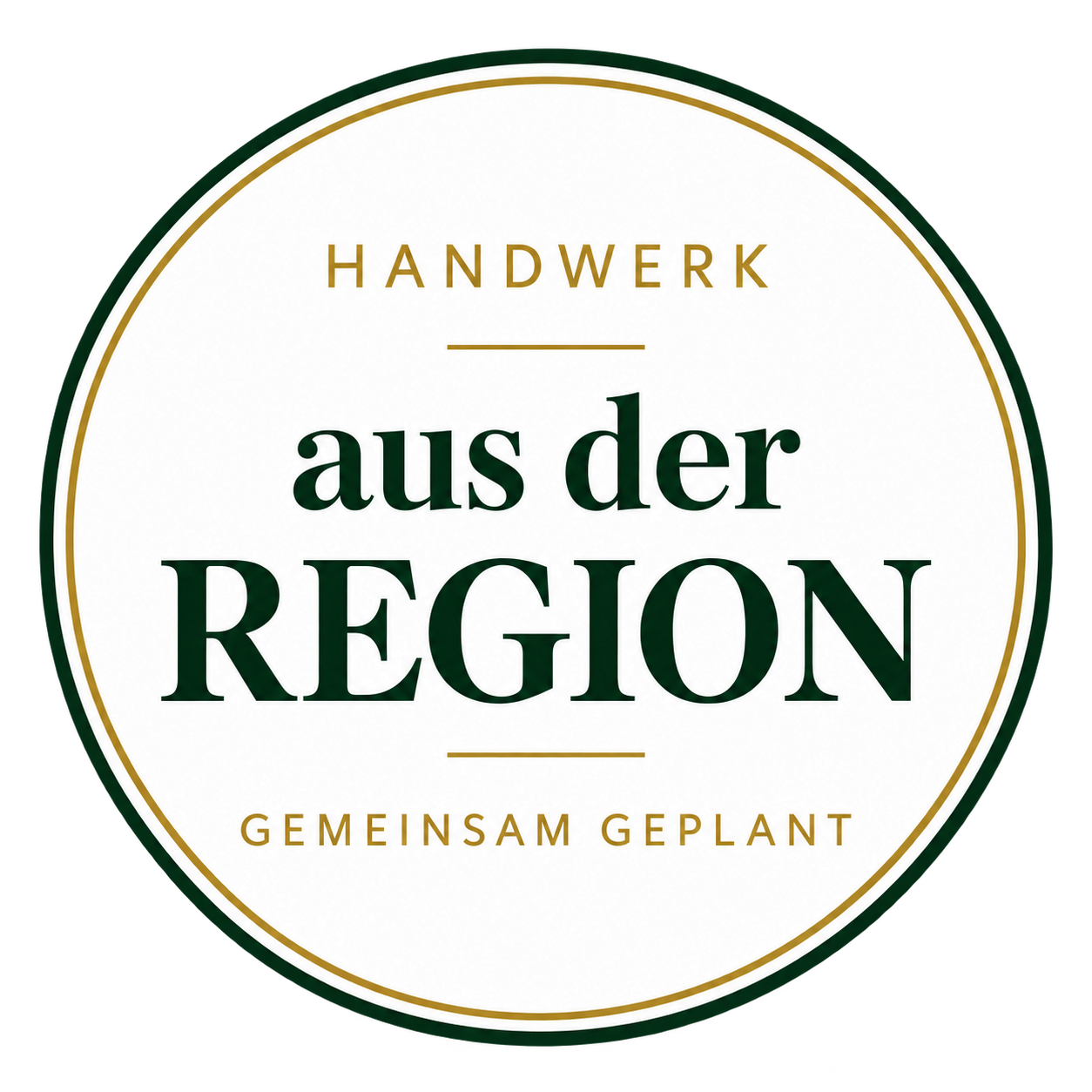Handwerk aus der Region – gemeinsam geplant